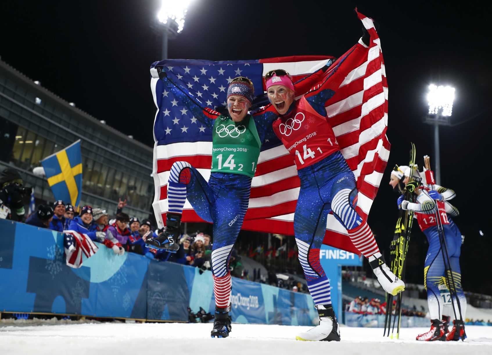 U.S. pulls a cross-country stunner
